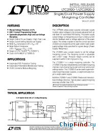 Datasheet LTC2920-2CMS8 manufacturer Linear