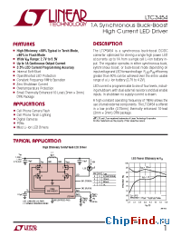 Datasheet LTC3454 manufacturer Linear
