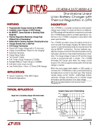 Datasheet LTC4058XEDD-4.2 manufacturer Linear