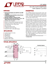 Datasheet LTC4556 manufacturer Linear