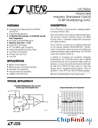 Datasheet LTC7541AB manufacturer Linear