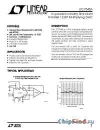 Datasheet LTC7545AK manufacturer Linear