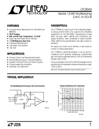 Datasheet LTC8043FS8 manufacturer Linear
