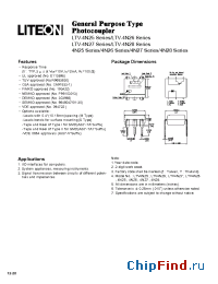 Datasheet 4N25STA1-V manufacturer Lite-On