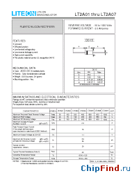 Datasheet LT2A05 manufacturer Lite-On