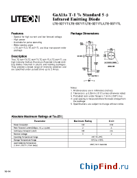 Datasheet LTE-3271T manufacturer Lite-On