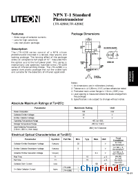 Datasheet LTR-4206 manufacturer Lite-On