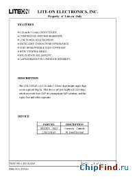 Datasheet LTS-2301AP manufacturer Lite-On