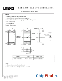 Datasheet LTST-C150CBKT manufacturer Lite-On