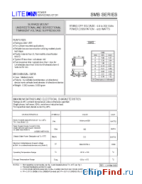 Datasheet SMB6.8A manufacturer Lite-On