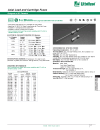 Datasheet 0213004 manufacturer Littelfuse