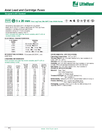 Datasheet 021902.5A manufacturer Littelfuse