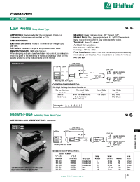 Datasheet 344601 manufacturer Littelfuse