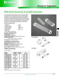Datasheet PGD manufacturer Littelfuse