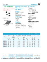 Datasheet WT0805ML050L manufacturer Littelfuse