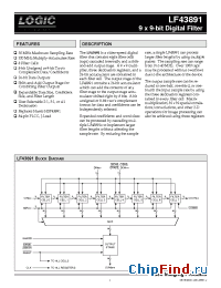 Datasheet LF43891 manufacturer Logic Devices