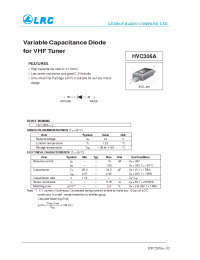 Datasheet HVC306A manufacturer Leshan Radio