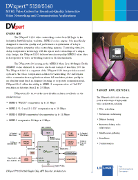 Datasheet DVxpert5140 manufacturer LSI Logic