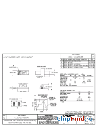 Datasheet CCL-LX45SRT manufacturer Lumex