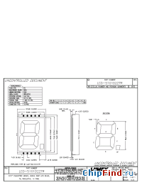 Datasheet LCD-S101D22TR manufacturer Lumex