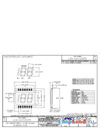 Datasheet LCD-S2X1C50TR manufacturer Lumex