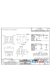 Datasheet LDD-A5002RI manufacturer Lumex