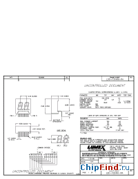 Datasheet LDD-F304NI-RA manufacturer Lumex