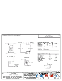 Datasheet LDF-A5002RI manufacturer Lumex