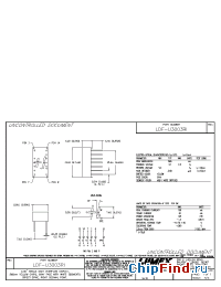 Datasheet LDF-U3003RI manufacturer Lumex