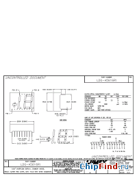 Datasheet LDG-A5616RI manufacturer Lumex