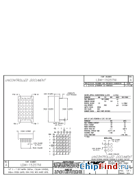 Datasheet LDM-15257NI manufacturer Lumex