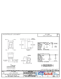 Datasheet LDS-A5203RI manufacturer Lumex