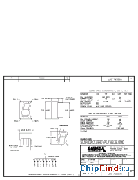 Datasheet LDS-A5206RI manufacturer Lumex