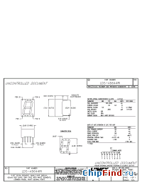 Datasheet LDS-A5644RI manufacturer Lumex