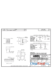 Datasheet LDS-A814RI manufacturer Lumex