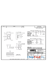 Datasheet LDS-AA104RI manufacturer Lumex