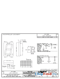 Datasheet LDS-AA402RI manufacturer Lumex