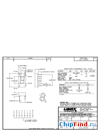 Datasheet LDS-C402RI manufacturer Lumex