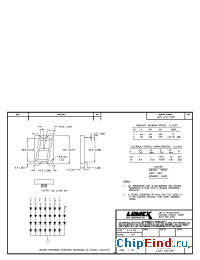 Datasheet LDS-CD12RI manufacturer Lumex