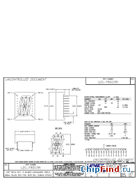 Datasheet LDS-F8003RI manufacturer Lumex