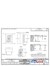 Datasheet LDS-F8004RI manufacturer Lumex