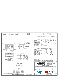 Datasheet LDT-A512RI manufacturer Lumex