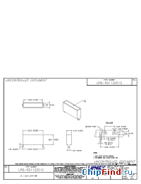 Datasheet LPB-R0112051S manufacturer Lumex
