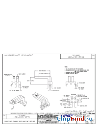 Datasheet LPF-C021303S manufacturer Lumex