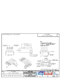 Datasheet LPF-C031303S manufacturer Lumex