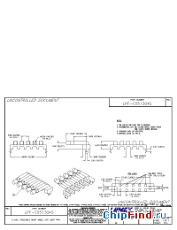 Datasheet LPF-C051304S manufacturer Lumex