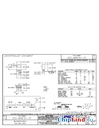 Datasheet OED-MRM791-2F manufacturer Lumex