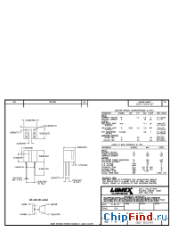 Datasheet OED-SIV2167 manufacturer Lumex