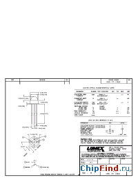 Datasheet OED-ST-1MLB manufacturer Lumex