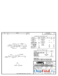 Datasheet OED-STA224C40 manufacturer Lumex